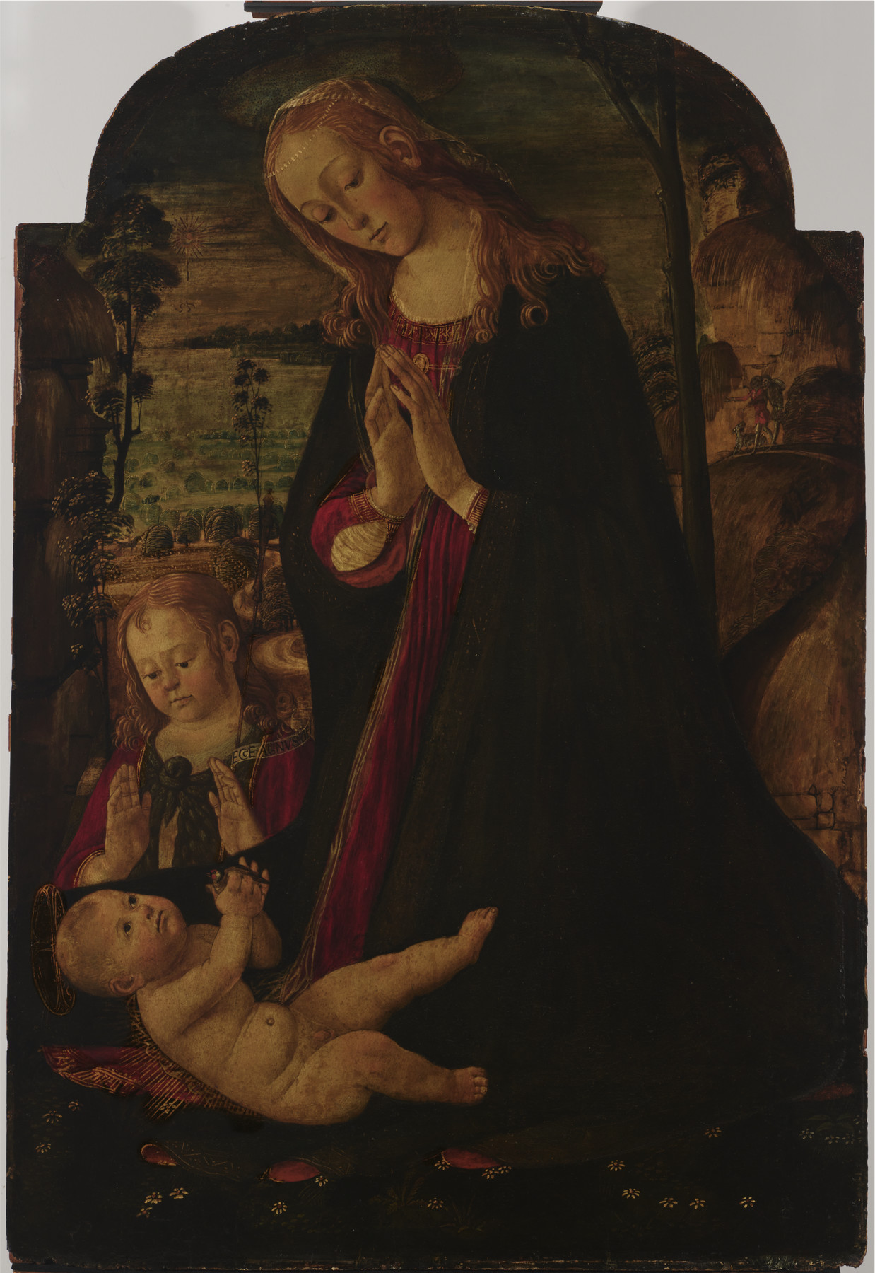 Image for Virgin Adoring the Christ Child with the Young St. John the Baptist
